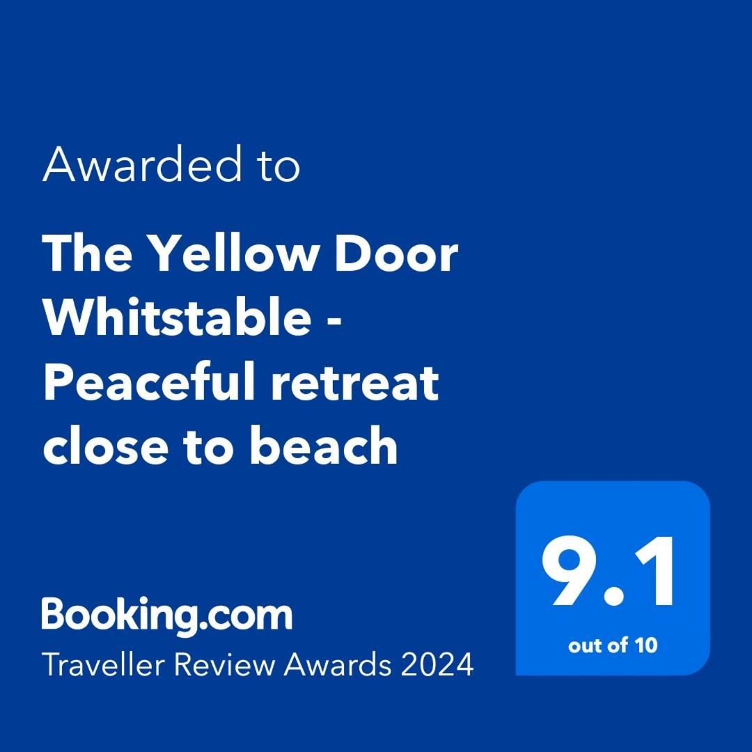 The Yellow Door Whitstable - Peaceful Retreat Close To Beach 외부 사진